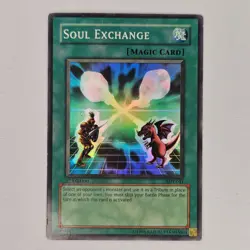 SUPER RARE SOUL EXCHANGE SDY-041 1ST EDITION HP YUGIOH - Image 1