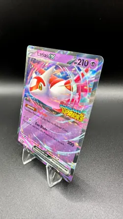 Pokemon Latias ex 076/191 Surging Sparks Stamped Promo Card - Image 3