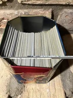 Big Pokemon Card Bundle And Tin Without Lid - Image 1