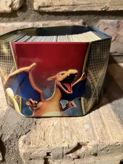 Big Pokemon Card Bundle And Tin Without Lid - Image 2