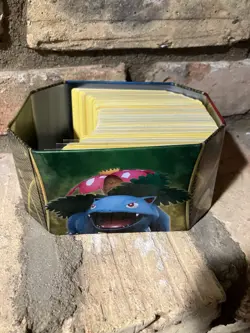 Big Pokemon Card Bundle And Tin Without Lid - Image 3