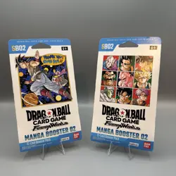 x2 Dragon Ball Super Card Game Manga Booster 01 Pack SB01 Fusion World Sealed - Image 1