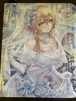 Goddess Story Doujin Waifu Anime Card Lot w Binder (b) - Image 1