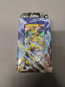 Pokemon Zeraora V Battle Starter Deck Ready-to-Play 60-Card Deck, Factory Sealed - Image 1