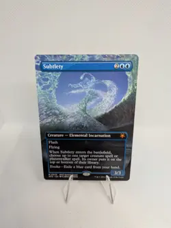 MTG Subtlety Borderless NM Special Guests Modern Horizons 3 Magic The Gathering - Image 1