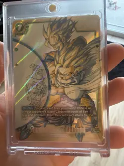 Dragon Ball Super Fusion World Card Game Son Gohan Childhood SCR TCG FB01-140 - Image 1