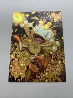 Meowth Coin Cat Pokemon Foil Holo Card Anime Rare Full Alt Art 52 Arcade Pokedex - Image 5