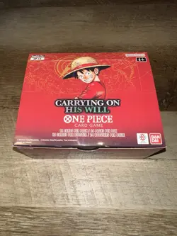 OP13 Carrying On His Will Open Booster Box Bulk One Piece Card Game English - Image 2