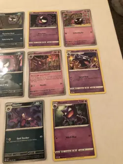 Lot Of 11 Gastly Haunter Pokemon Cards - Image 4
