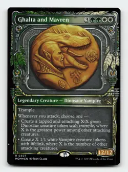 Ghalta and Mavren (Showcase) Foil March of the Machine Magic The Gathering Card - Image 1
