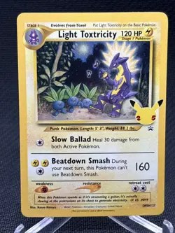 Light Toxtricity SWSH137 SWSH: Sword & Shield Promo Cards Holo - Image 1