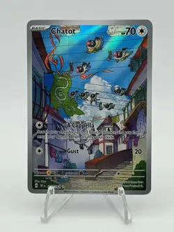 Chatot 181/162 SV05: Temporal Forces Pokemon Card TCG NM/ MINT - Image 1