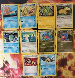 Dragons Exalted LP - MP 2012 Black and White Vintage Pokemon Card Lot - Image 1