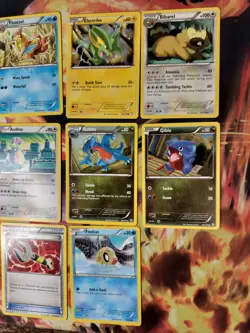 Dragons Exalted LP - MP 2012 Black and White Vintage Pokemon Card Lot - Image 3