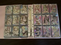 Goddess Story Erogenous Girl Doujin Waifu Anime Card Lot w Binder - Image 4