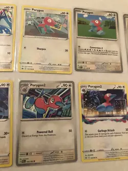 Lot Of 8 Porygon and Porygon2 Pokemon Cards - Image 3
