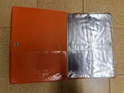 Base Set Squirtle Ultra Pro Folder Binder Orange Theme Deck Art Pokemon Cards - Image 3