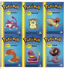 Candy Planet POKEMON POKE Puzzle Cards 1999 - Complete Set of 144 - Vintage Rare - Image 4