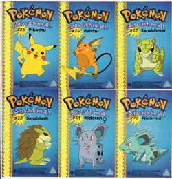 Candy Planet POKEMON POKE Puzzle Cards 1999 - Complete Set of 144 - Vintage Rare - Image 5