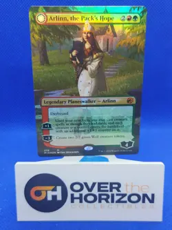 Arlinn The Packs Hope Moons Fury Borderless Innistrad Foil NM MTG NM MID 279 - Image 1