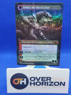 Arlinn The Packs Hope Moons Fury Borderless Innistrad Foil NM MTG NM MID 279 - Image 2