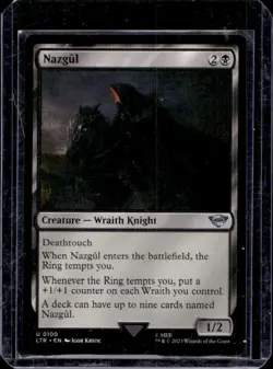 2023 Magic The Gathering The Lord of the Rings Tales of Middle-Earth Nazgul #100 - Image 1