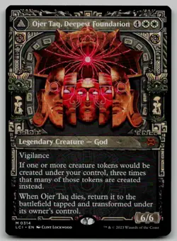 Ojer Taq, Deepest Foundation (Showcase) M The Lost Caverns of Ixalan 314 NM - Image 1