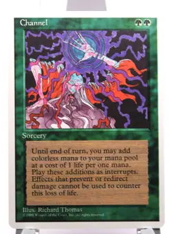 MTG Channel Alternate 4th Edition Regular Uncommon for sale online - Image 1