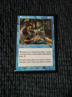 MTG Rhystic Study The List Reprints Regular - Image 1
