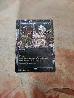 Temporal Trespass Rainbow Foil Secret Lair MTG NM - Image 1