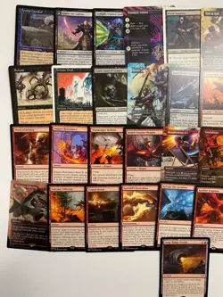 MTG Magic the Gathering Black Red Rare Promo Lot of 41 HP-NM Played AD91 ML4 - Image 2