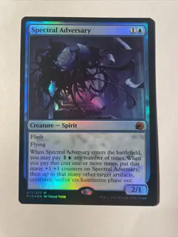 Spectral Adversary | FOIL | Innistrad Midnight Hunt | Magic the Gathering - Image 1