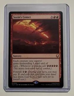 Sozin's Comet #154 (NM) Avatar: The Last Airbender TLA Mtg Magic - Image 1