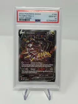 Pokemon Giratina V Lost Origin Full Alt Art #186 PSA 10 Gem Mint - Image 5