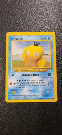 LP- Psyduck 79/105 Regular/Non-Holo Neo Destiny AUTHENTIC Pokemon Card - Image 1