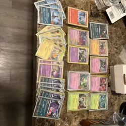 Lot of 75 Pokemon Trick Or Trade Halloween Cards, Various Condition, Most LP - Image 1