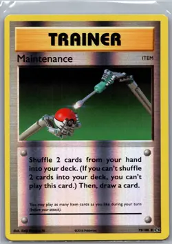 Maintenance 79/108 Reverse Holo XY - Evolutions - Pokemon Card - NM - Image 1