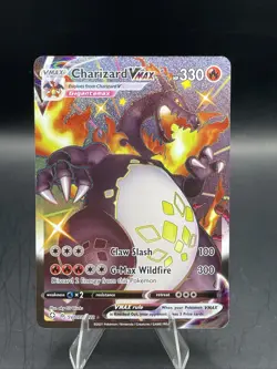 Charizard VMAX SV107/SV122 Shining Fates: Shiny Vault Holo Pokemon TCG - Image 1