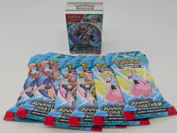 Pokemon Journey Together Sleeved Booster Packs Lot of 6 & Build & Battle (10) - Image 1