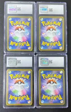 Pikachu V-UNION Celebrations Complete Set 4 Japanese Pokemon S8a CGC 10 HCQL 1 - Image 2