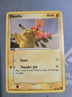Pokemon TCG Pop Series 2 Pikachu #16 Near Mint Condition - Image 1
