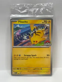 Pikachu World Championship 2024 Black Star Promo SVP190 Pokemon TCG - Image 1