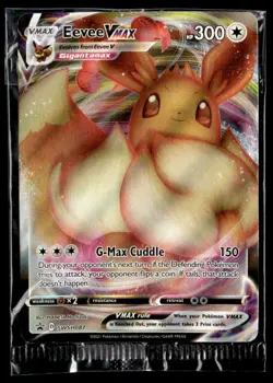 2021 Pokemon Sword & Shield Promo Eevee VMAX SWSH087 - Image 1