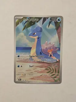 Pokemon TCG Misty's Lapras Destined Rivals 194/182 Mint Condition - Image 1