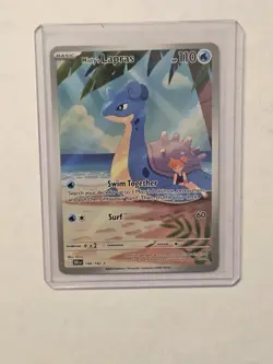Pokemon TCG Misty's Lapras Destined Rivals 194/182 Mint Condition - Image 3