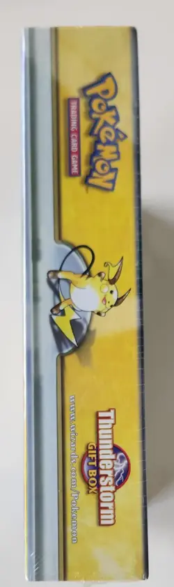 Pokemon Thunderstorm Gift Box Factory Sealed 3 WOTC Booster Packs Near Mint - Image 4