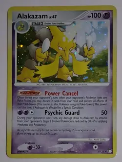Pokemon TCG Alakazam 2/123 Mysterious Treasures Holo - Image 2