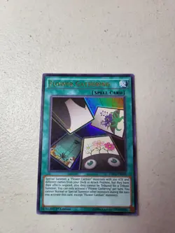 1x Flower Gathering - DRL3-EN040 - Ultra Rare - 1st Edition YuGiOh LP - Image 1