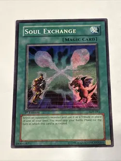 Soul Exchange SDY-041 Starter Deck: Yugi-1st Edition 1st Edition - Image 1