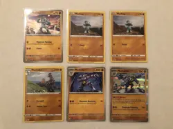 Lot Of 6 Machop Machoke and Machamp Pokemon Cards - Image 1